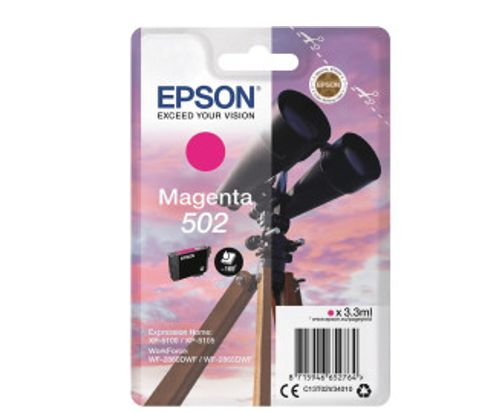 Epson 502 (C13T02V34010) Tintenpatrone original, Magenta original