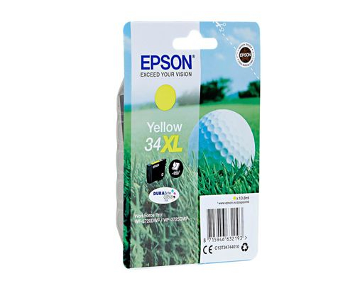 Epson 34 XL (C13T34744010) Tintenpatrone original, yellow original