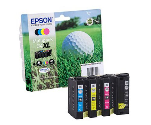 Epson 34 XL (C13T34764010) Multipack original, BK/C/M/Y original