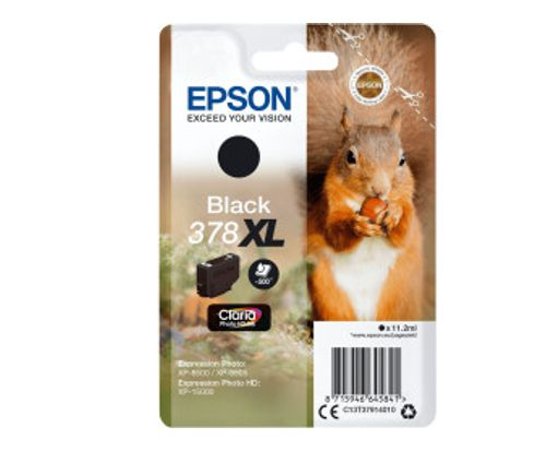 Epson T378XL BK (C13T37914010) schwarz original