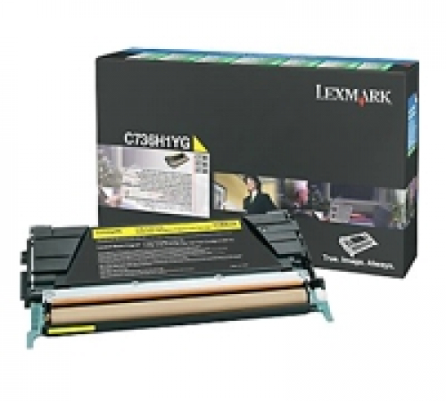 Lexmark C736H1YG (C736H1YG) yellow original