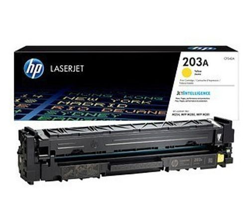 HP 203A (CF542A) Toner original, yellow original