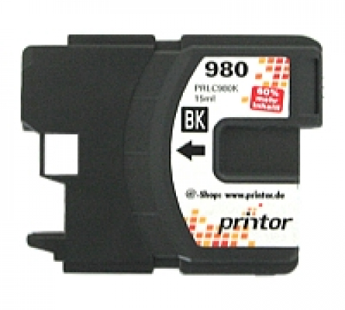 compatible to Brother LC-980BK