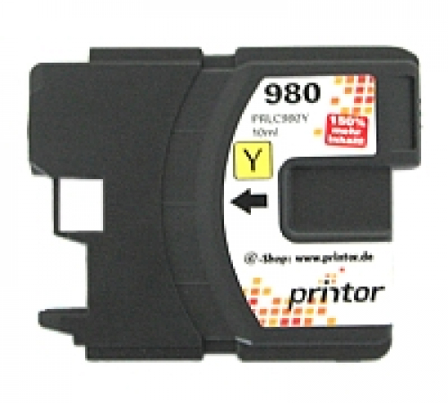 compatible to Brother LC-980Y