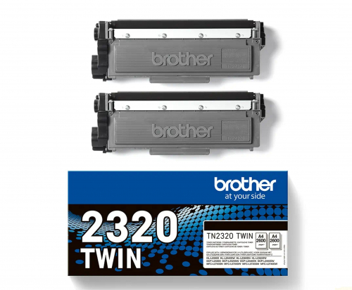 Brother TN-2320TWIN (TN-2320TWIN) schwarz original