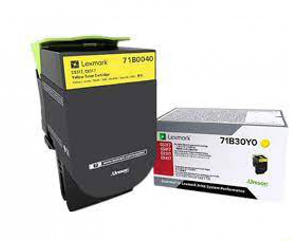 Lexmark 71B0040 (71B0040) yellow original