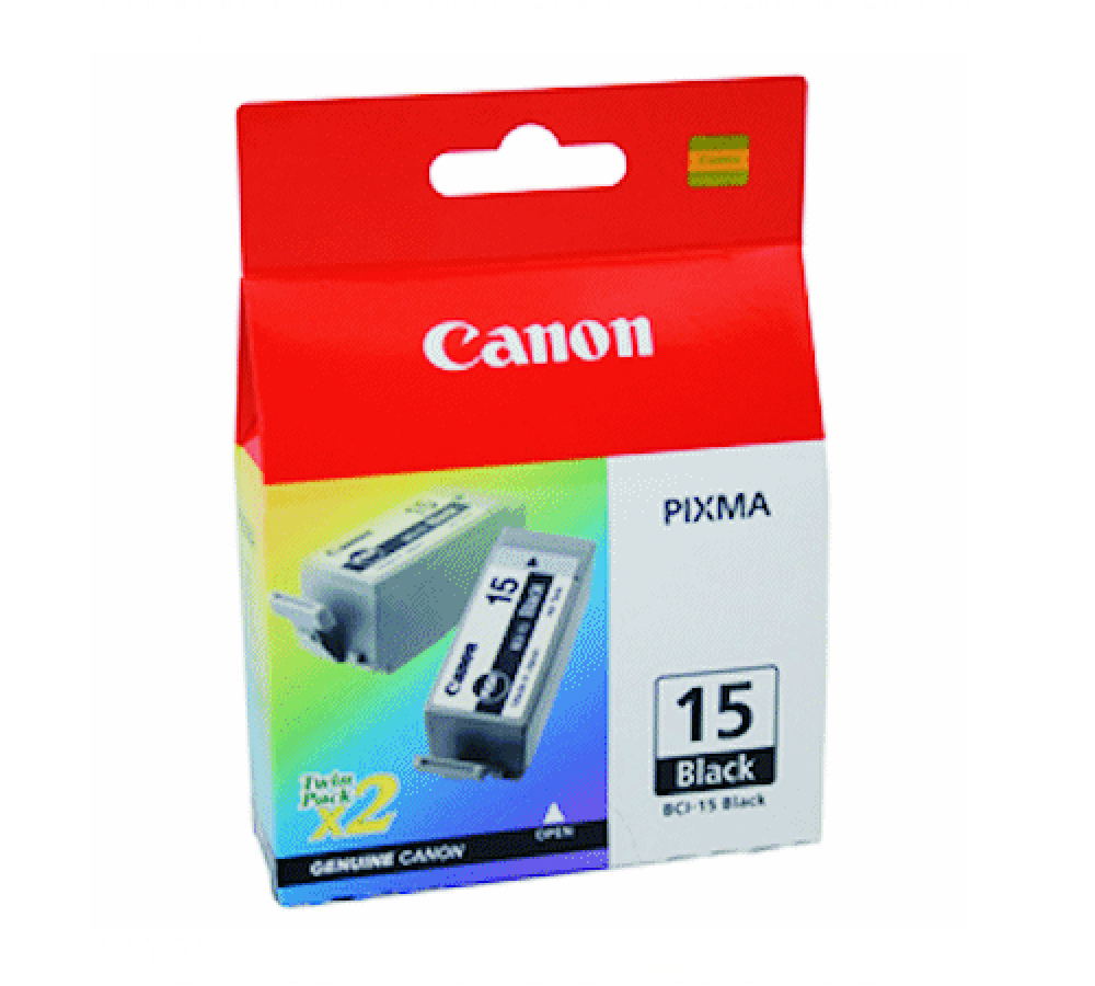 Canon BCI-15BK (BCI-15bk) schwarz original