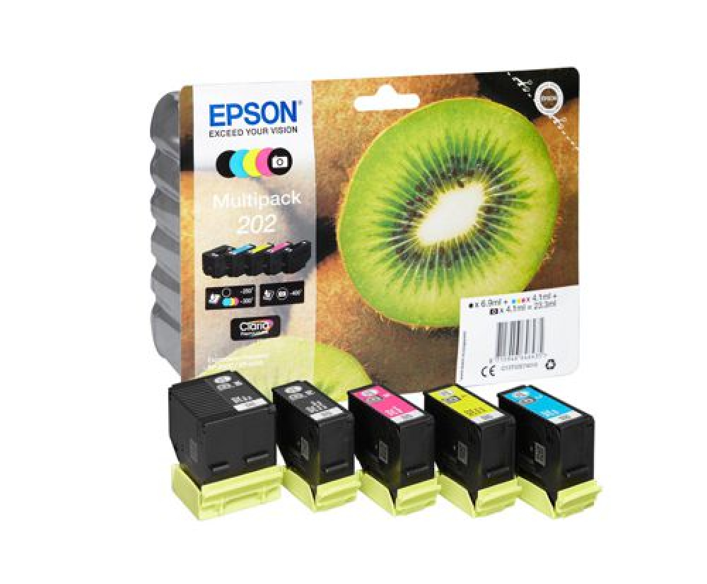 Epson T02E7 Nr.202 (C13T02E74010) bk,pbk,c,m,y original