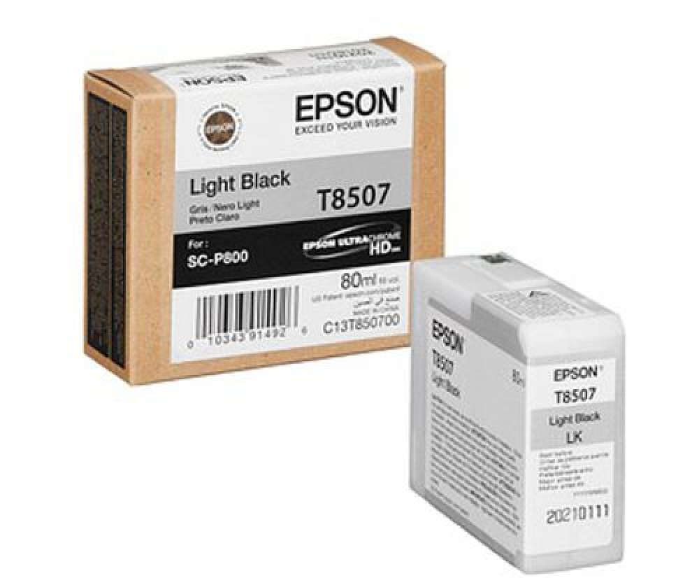 Epson T8507 C13T850700 (C13T850700) Light Black original