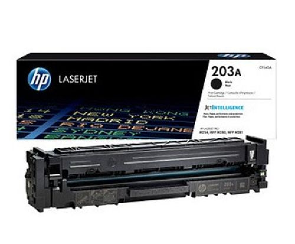 HP 203A (CF540A) Toner original, schwarz original