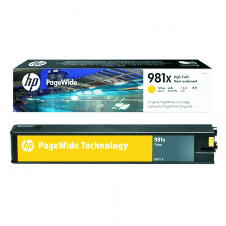 HP 981X (L0R11A) Toner original, yellow original