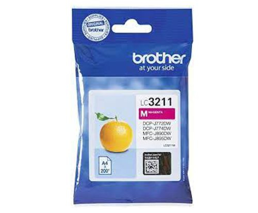 Brother LC-3211M (LC3211M) intenpatrone original. Magenta original