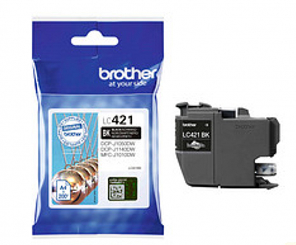 Brother LC421BK (LC421BK) schwarz original