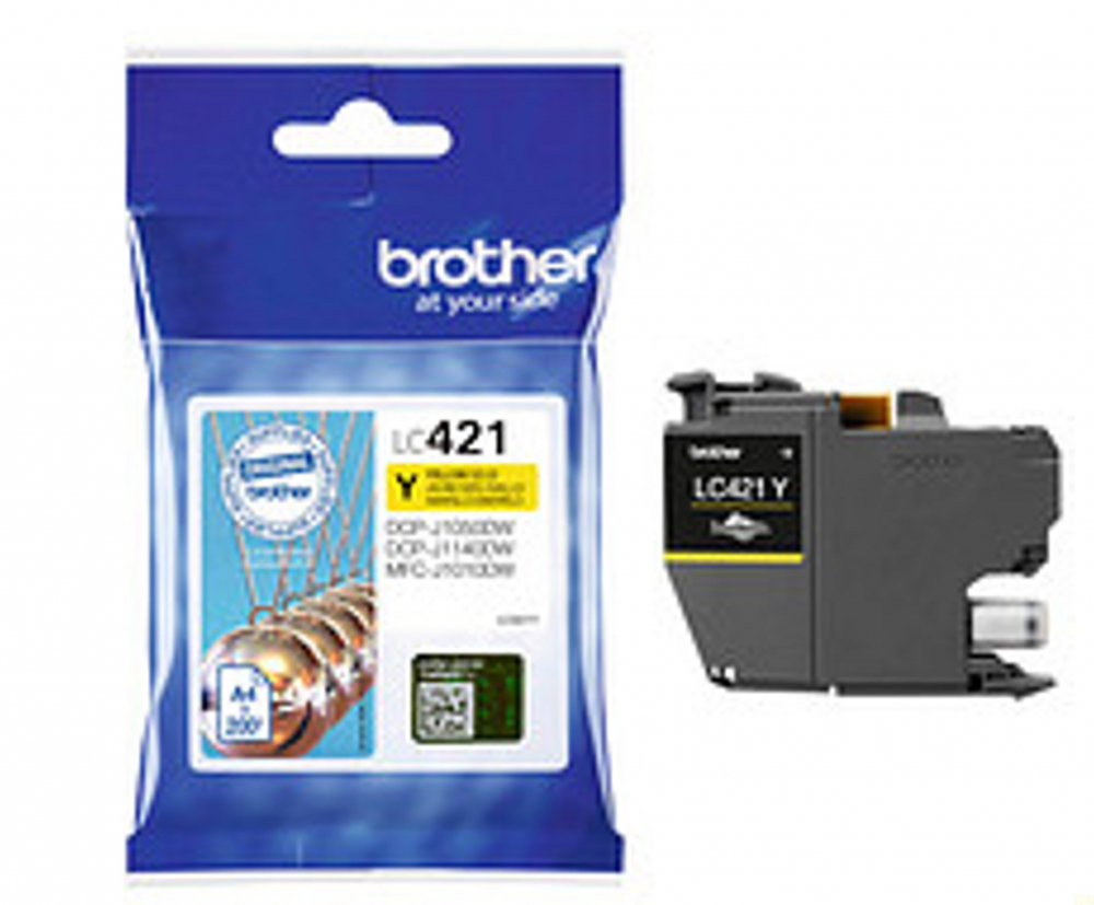 Brother LC421Y (LC421Y) yellow original